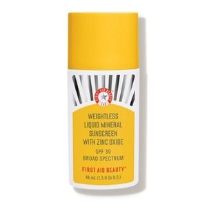 NEW First Aid Beauty Mineral Sunscreen